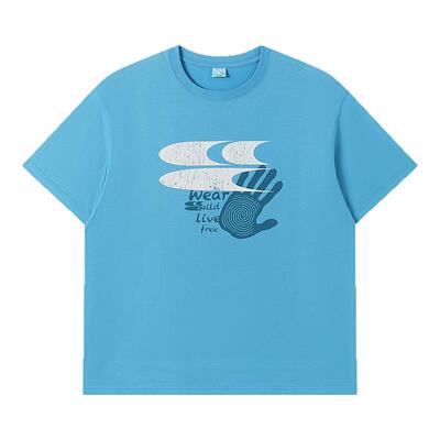 CryingCenter索罗娜凉感经典透气T恤裂纹logo攀岩tee 抗菌抑臭