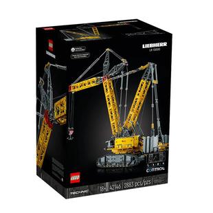 乐高机械组42146利勃海尔 LR 13000 履带起重机儿童益智拼插玩具