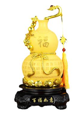 吉祥伞祝福中式家居葫芦玉如意