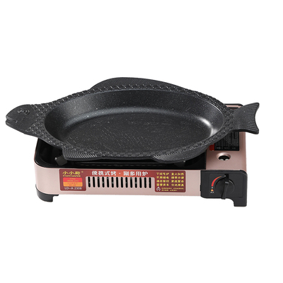 脆皮烤鱼卡式炉商用鱼型烤鱼盘卡磁炉纸包鱼神同款专用燃气罐灶锅