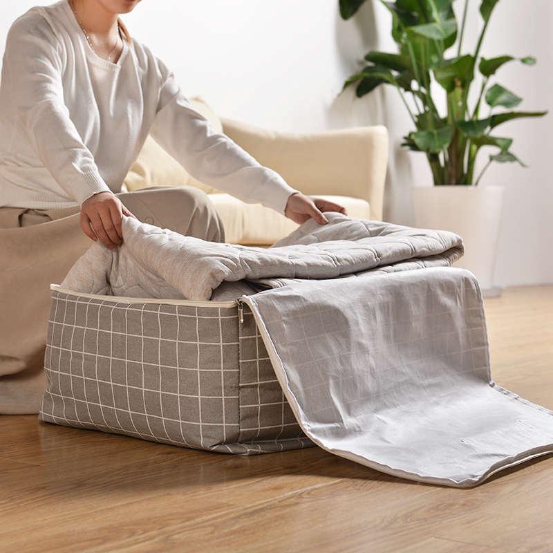 装被子袋子大容量收纳整理袋学生超大被褥衣服打包棉被搬家袋行李