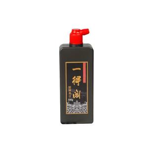 一得阁墨汁100g/250g/500g毛笔墨汁书法专用笔墨纸砚文房四宝专业级小楷墨汁国画书画套装学生书法专用墨汁墨