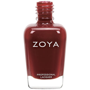 美国正品Zoya指甲油姨妈色显白圣诞深酒红棕红zp856Courtney防水
