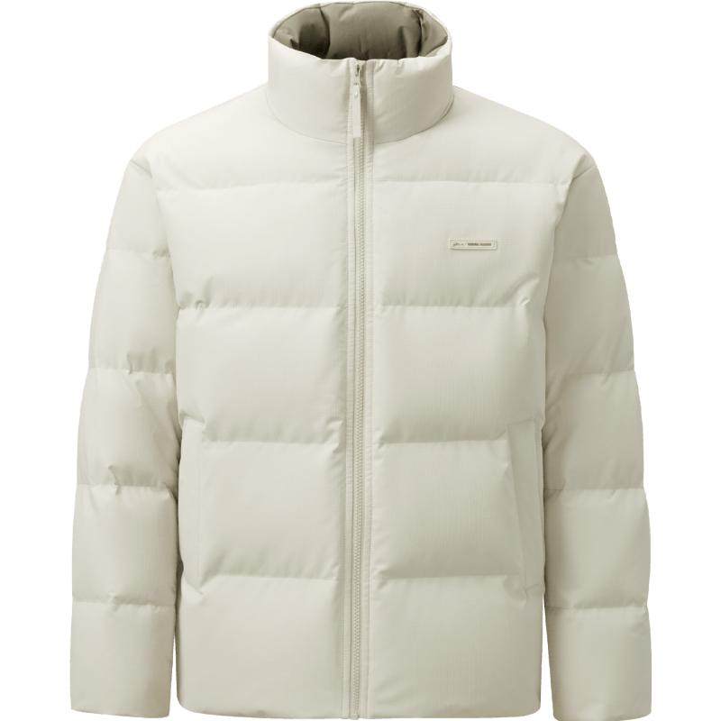 HLA/海澜之家山不在高立领面包羽绒服25秋冬新款石墨烯加厚外套男