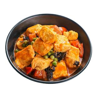 素食佛家纯素日式木棉豆腐豆制品寺院关东煮涮火锅底料番茄味配菜