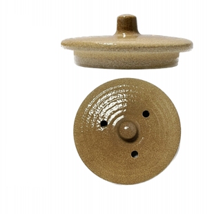 围炉煮茶烤奶罐盖子罐罐煮茶器盖子陶罐粗陶顶盖配件店内同款适配