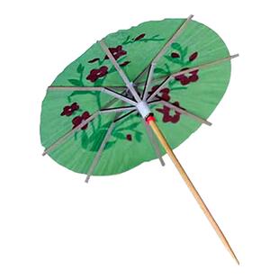 小伞迷你水果签小纸伞签鸡尾酒装饰甜品蛋糕插签寿司酒店菜品摆盘