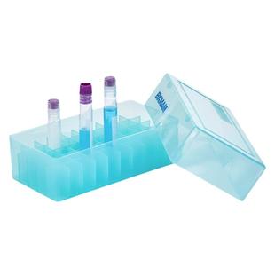 Labshark塑料PP冷冻管盒子PC冻存管盒ep样品管盒50格81格100格
