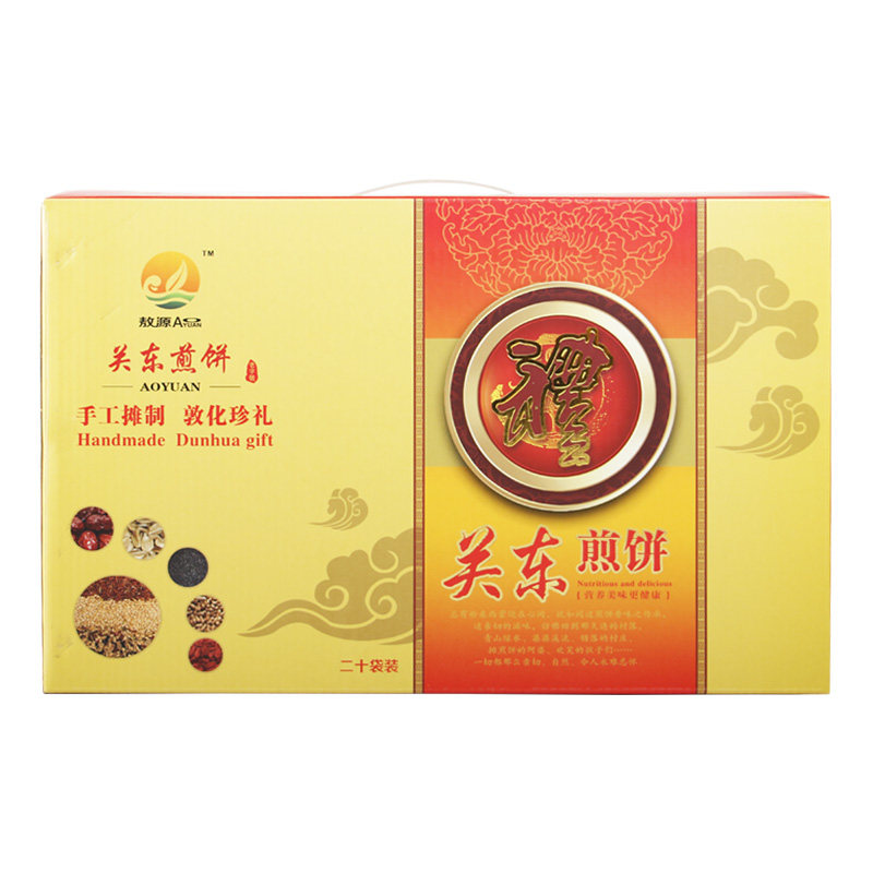敖源煎饼礼盒20袋多口味年货礼盒
