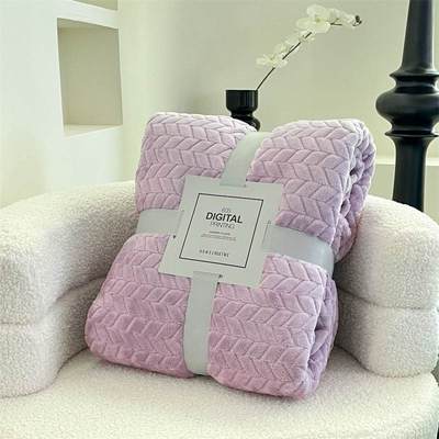 毛毯毯子法兰绒毛毯单人盖毯绒毯小毯子珊瑚毛毯绣办公室膝盖