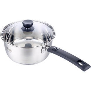 顺达蒸奶锅304不锈钢早餐锅宝宝辅食煮泡面热牛奶家用加厚蒸煮锅