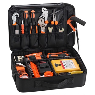 工具包手提多功能牛津布渔具大号加厚耐磨电工维修小工具箱收纳盒