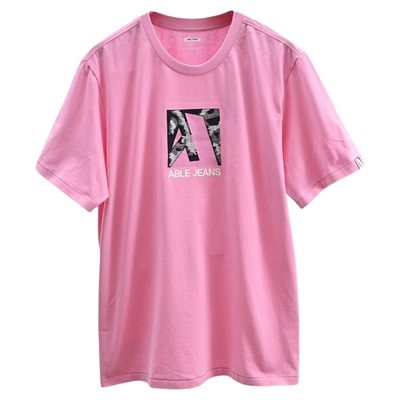 纯色短袖T恤衫男ABLEJEANS夏季