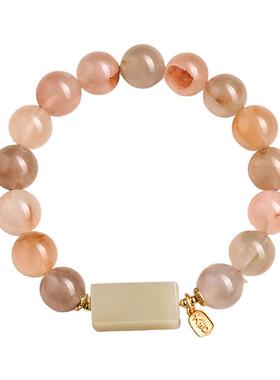 【转运大吉财来】彩兔毛和田玉