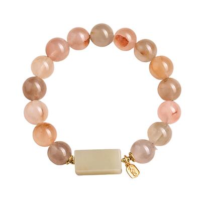 【转运大吉财来】彩兔毛和田玉