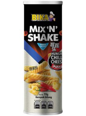 bika摇摇乐芝士球虾条膨化小零食