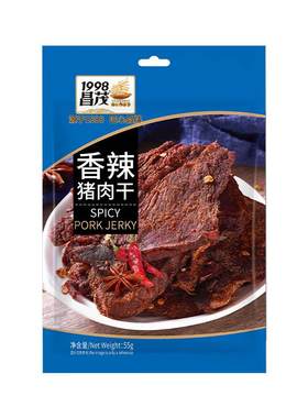 昌茂香辣猪肉干55g休闲小吃