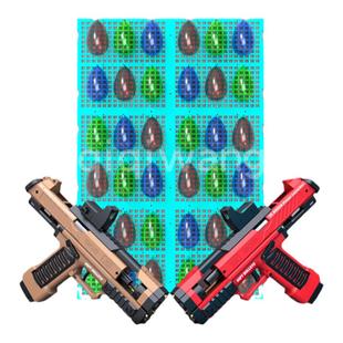 软弹枪打气球摆地摊射击游戏儿童成人手枪男孩玩具枪打靶发射子弹