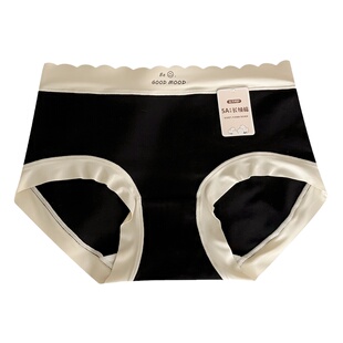 4条女生内裤女纯棉全棉5A抗菌裆日系少女生新款无痕女士三角裤头