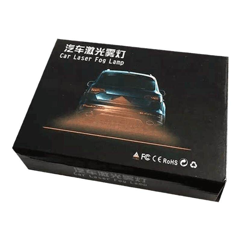 12-24V汽车用防追尾激光雾灯摩托车轿车改装一字线投影射灯装饰灯