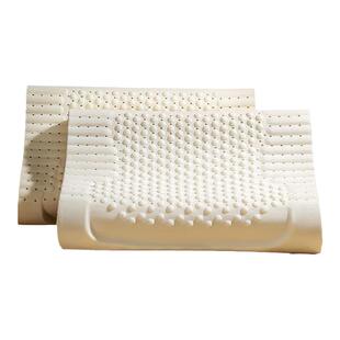 枕泰国天然枕头乳胶一对家用橡胶枕芯记忆成人护颈椎助睡眠硅胶