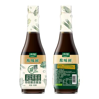 太太乐原味特级鲜酱油
