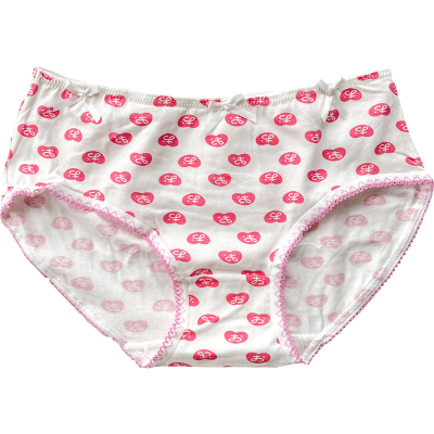 内裤纯棉卡通可爱少女三角裤头