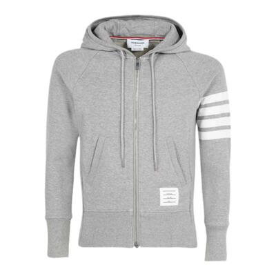 THOMBROWNE男士拉链连帽衫