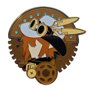 正版凹凸世界兔年限定金属徽章雷狮赞德格瑞胸针七创社动漫周边