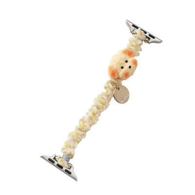 适用iwatchs11编织弹力发圈表带