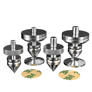 灰武士 纯铜音响减震脚钉垫书架箱机脚垫避震脚垫M6 M8 减震脚架