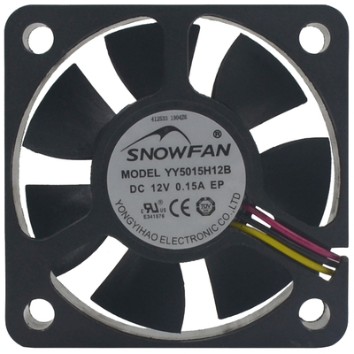 snowfan5cm5015滚珠散热风扇12V