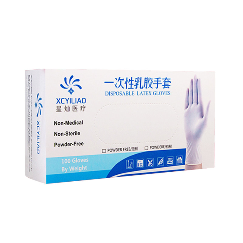 一次性手套乳胶食品级丁腈加厚高弹防水防油耐用厨房洗碗防护专业