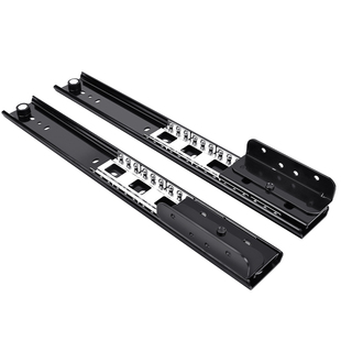 重型飘窗滑轨书桌伸缩推拉轨道窗台抽拉桌面隐形静音导轨五金配件