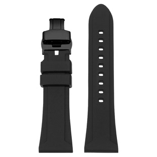 硅胶手表带男款22 24 26mm适配卡西欧精工阿玛尼沛纳海迪赛格雅