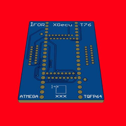 【请询价】鑫工T76 ATMEGA64-128A TQFP64芯片