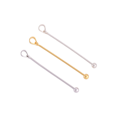 S925纯银珍珠吊坠扣头diy配件