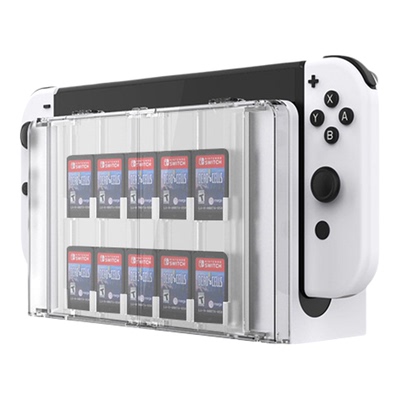 KJH Switch OLED主机游戏卡收纳盒Switch主机10合1游戏卡带收纳盒