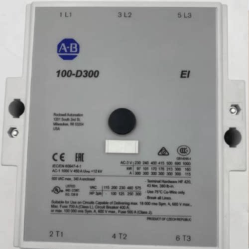 议价100-D300ED24 100-D300EN11 AB接触器 质量保证 有质保