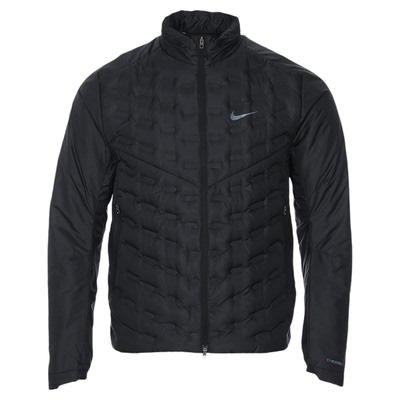 NIKE耐克立领外套男冬轻薄跑步运动夹克保暖排骨羽绒服FB7557-010