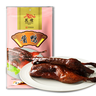 万隆酱鸭550g×2浙江杭州小吃特产酱烤鸭板鸭熟食企业福利团购