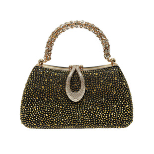 MissingYou镶钻手拎包女名媛晚宴包轻奢水钻手提包闪亮晚礼服包包