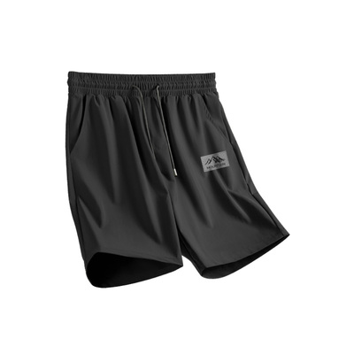 GV真维斯冰丝短裤男夏季薄款透气速干五分中裤男青少年宽松男裤D