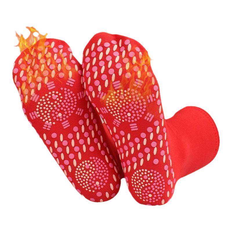 自发热袜子加热防寒睡觉暖脚脚冷保暖脚寒脚凉暖足袜子保暖中筒袜