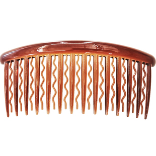 Anna Orr品牌发饰中古极简风琥珀色发梳刘海梳百搭大方 买1送1