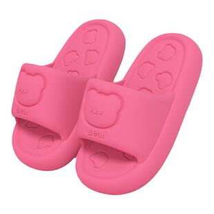 可爱厚底拖鞋女夏季2025新款室内浴室防滑踩屎感静音儿童凉拖女童