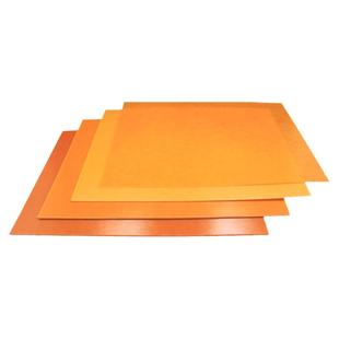 橘红色电木板薄绝缘胶木冷冲板0.5/1/1.5/2mm印刷模切机刀模垫板