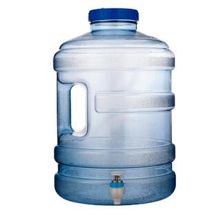 PC加厚食品级材质户外车载 圆形大口径矿泉水桶 饮用纯净水储水桶