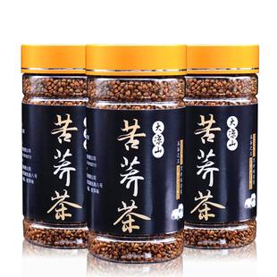 买1送1四川大凉山黑珍珠苦荞茶非特级共600g颗粒荞浓香螺髻山正品