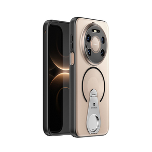 适用华为mate80pro手机壳带支架